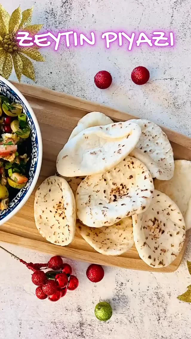 Zeytin Piyazi is a tangy, refreshing, easy to make Turkish green olive salad. It is a traditional dish from the southeastern part of Turkey which is generally enjoyed for breakfast or as part of a mezze. Usually enjoyed with some bread. A simple salad made from green olives, tomato, onion, fresh herbs and seasoning. Sometimes walnuts, bell pepper, green apples, other herbs are added. As a matter of fact, olives in Turkish are called zeytin. Piyazi originates from the Persian language meaning onion. However, in Turkish piyazi refers to a salad made with onion. Therefore Zeytin Piyazi is an olive salad with onions. \#zeytinpiyazı \#olivesalad \#turkishfood \#saladrecipe \#breakfast PRINTABLE RECIPE:https://mayuris-jikoni.com/2025/12/17/zeytin-piyazi/ INGREDIENTS REQUIRED FOR ZEYTIN PIYAZI SERVES 2 -4 FOR THE SALAD \* 1 cup green olives approximately. 150g \* 1 large tomato \* 3-4 stalks spring onion \* ⅓ cup walnuts toasted \* ¼ cup pomegranate arils \* ⅓ cup flat parsley finely chopped FOR THE DRESSING \* 2 tbsp olive oil \* 1-2 tbsp lemon juice \* ½ tsp red chilli flakes \* ½ tsp dried thyme \* ¼ tsp salt